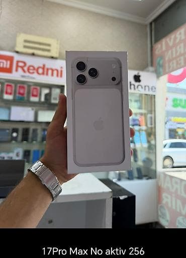 IPhone 17 Pro Max, 256 GB, Face ID, Barmaq izi, Zəmanət lalafo.az -da IPhone 17 Pro Max, 256 GB, Face ID, Barmaq izi, Zəmanət