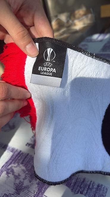 Digər aksesuarlar: Original uefa Europe league 2019 Baku Finali şərfi arsenal-Chelsea — 3