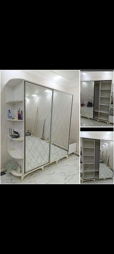 paltar şkaf: Dehliz dolabi satılır 300 manat hündürlük 201 Eni 190+ 55 sm — 1