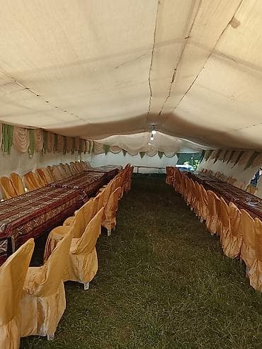 malyar usta is elanlari: Çadır və avadanlıqla səyyar mərasim təşkilatı xidməti. Qiymətdə — 1