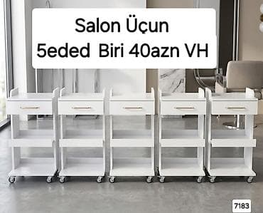 Salon üçün servis arabası – 5 ədəd, biri 40 AZN (VH). Açar lalafo.az -da Salon üçün servis arabası – 5 ədəd, biri 40 AZN (VH). Açar