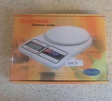 Digər auditexnika: SF-400 elektron mətbəx tərəzisi - Maksimum tutum: 10 kq - Dəqiqlik: 1 — 3