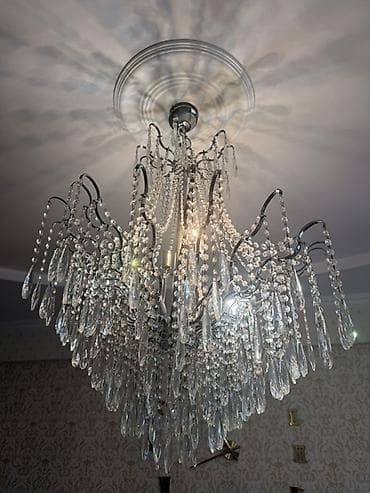 boncuk seti: Çılçıraq, 10 və daha çox lampa, Metal — 1