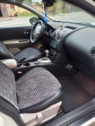 турбо аз подержанные автомобили таеота приюс аренд: Nissan Qashqai, ağ rəngli şəhər-krosoveri. Xüsusiyyətlər və detallı — 10