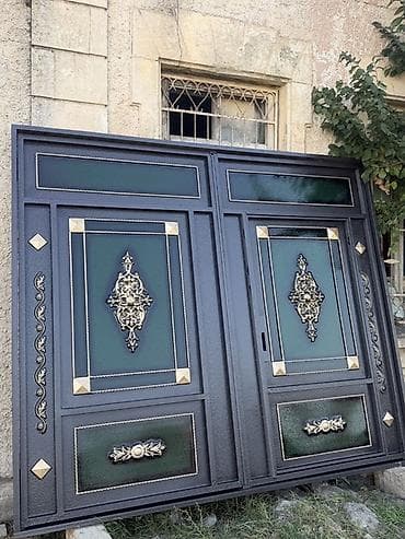 qapi darvaza: Yeni Dəmir Həyət darvazası, Yana açılan, 296 m, Mexaniki, Qapı ilə, Kredit var, Ödənişli quraşdırma, Ünvandan götürmə, Ödənişli çatdırılma, Rayonlara çatdırılma — 3