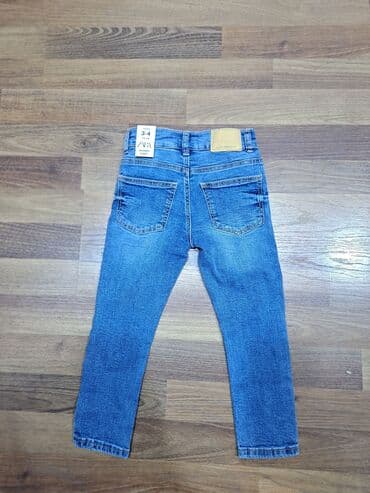 детский джинсовый костюм: Uşaq Salvari Cins 104 razmer
Zara teze — 1