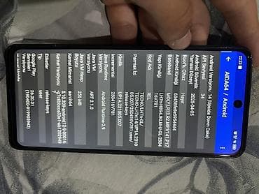 71.50: Tecno Pova 5, 256 GB, rəng - Mavi, Barmaq izi — 1