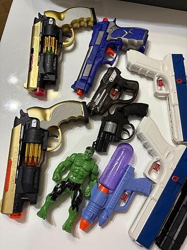 poni oyuncaq: Uşaq oyuncaq silahları və fiqur dəsti Məzmun: - Müxtəlif model — 5