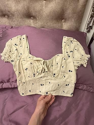 Mavi qadın crop bluz - Brend: Mavi - Ölçü: S - Rəng: krem/bej fon lalafo.az -da Mavi qadın crop bluz - Brend: Mavi - Ölçü: S - Rəng: krem/bej fon