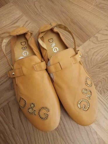 şnurlu qadın mokasinləri: Tuflilər, Ölçü: 39.5, rəng - Narıncı, Yeni — 2