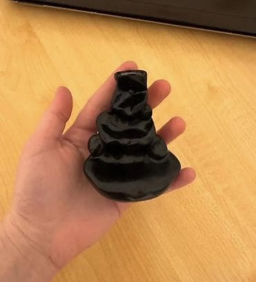 Güzgülər: Geri axan tüstü üçün buxur yandırıcı (backflow incense burner) + konus — 2