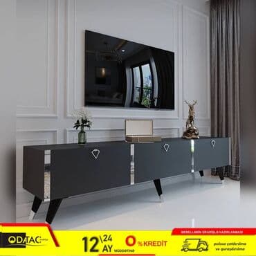 Yeni, Düz TV altlığı, Polkalı, Laminat, Azərbaycan