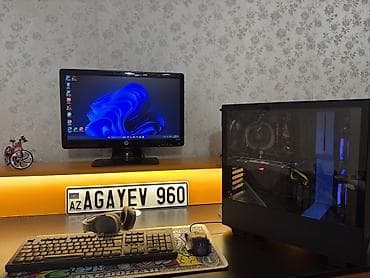 ucuz oyun komputeri: Gaming/iş üçün hazır stolüstü kompüter seti Asus rog strix gtx 1050 — 1