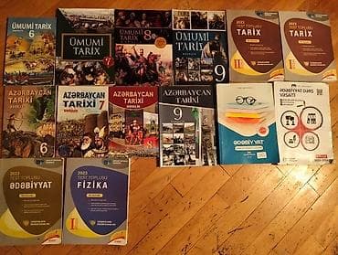 Məktəb dərslikləri və hazırlıq vəsaitləri dəsti Tərkib: - Ümumi tarix