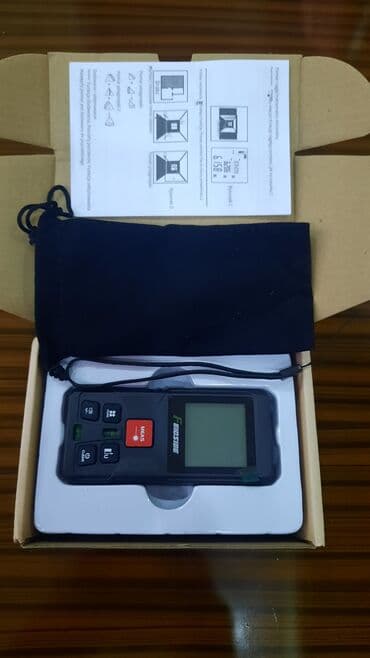 məsafə ölçmək: Yeni Lazer məsafə ölçən, Hesablama funksiyalı, Ödənişli çatdırılma, Ünvandan götürmə — 6