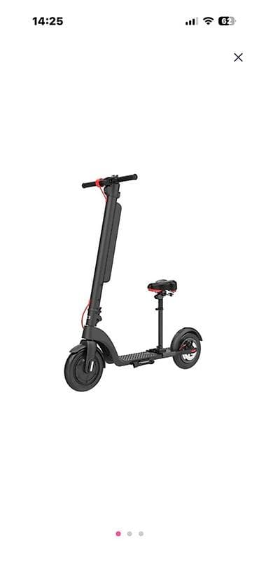 Elektrikli samokatlar: KIXIN elektrik skuter - Tip: Elektrosamokat, uniseks - Rəng: Qara - — 2