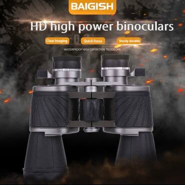 ov paltarları: Baigish binokl •Model: 10x50 •Böyütmə: 10 •Göz qapağının diametri: 22 — 1