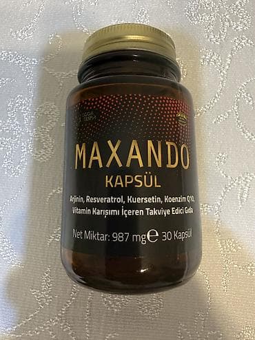 Maxando kapsulu 4 qutu Müalicə üçün Türkiyədən alnıp Müalicə bitdiyi — 2