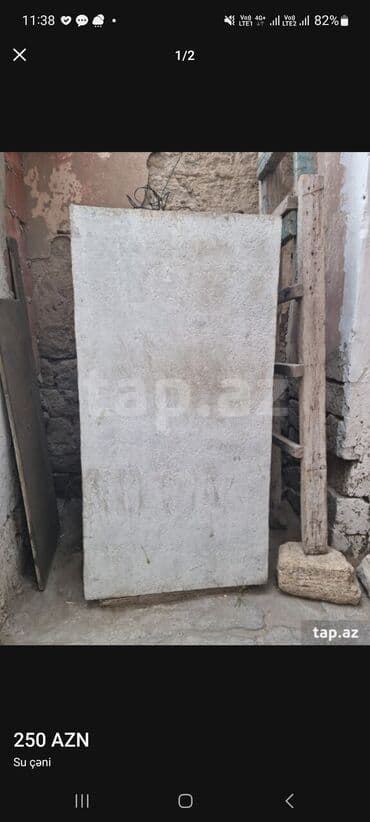 çən dəmir: Bak, Metal, 1000 l l, İşlənmiş — 2