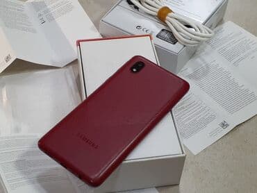 Kasalar: Samsung Galaxy A01, 16 GB, rəng - Qırmızı, Zəmanət, Düyməli, Sensor — 10