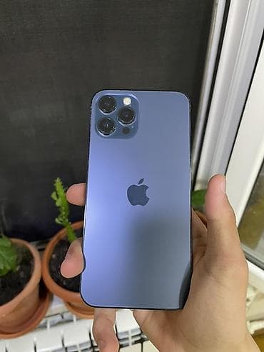 irşad telecom iphone x: IPhone 12 Pro Max, 512 GB, Blue Titanium — 1