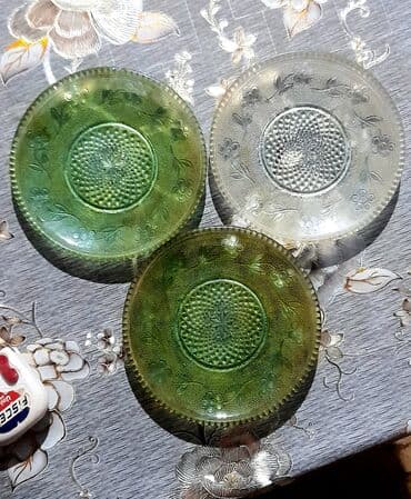 qedimi boşqablar: Boşqablar, rəng - Yaşıl — 2