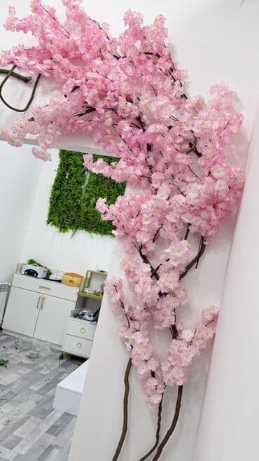 suni gullər: Sakura dekorativ tağ – interyer üçün floristika xidməti - Obyektin — 8