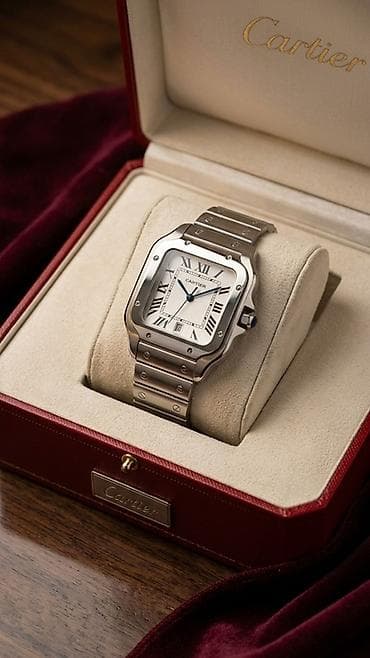 smart saat adapter: Yeni, Qol saatı, Cartier, rəng - Gümüşü — 3