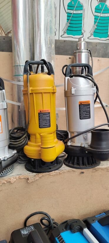 Nasos, Ev üçün (məişət), Kanalizasiya üçün, Hovuz üçün, quraşdırılma Sualtı, Yeni