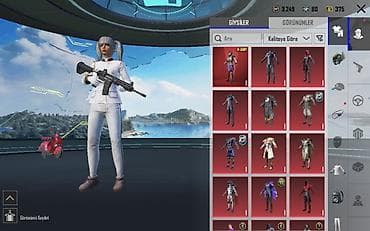PUBG Mobile hesabı – geniş skin və aksesuar kolleksiyası - Geyimlər