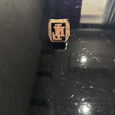 aqatlı üzüklər: Üzük, Sarı qızıl — 3