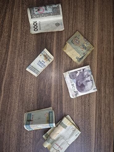dəmir pullar: Kolleksiya üçün köhnə valyuta pulları dəsti Tərkib: - Türkmənistan — 1