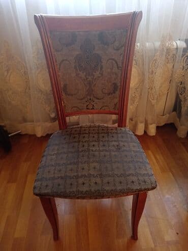 Qonaq otağı üçün, İşlənmiş, Qatlanmayan, rəng - Boz Stul