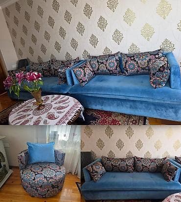 2 divan + 1kreslo ve 1 jurnalni az işlənib ela veziyyetde Qiymet 550 lalafo.az -da 2 divan + 1kreslo ve 1 jurnalni az işlənib ela veziyyetde Qiymet 550