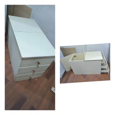 ucuz dolab: İşlənmiş, Kupe, 5 qapı Düz dolab, Qarderob, paltar dolabı — 1