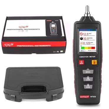 Tavan: Vibrometr. Model: WINTACT WT 63B. Sənaye rəqəmsal analizator. Bu — 5