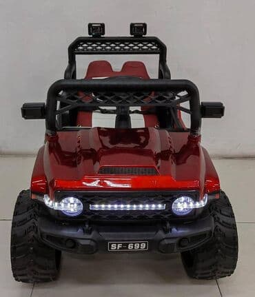 ucuz uşaq maşınları: Pultlu uşaq jeep maşınları 4 motor! Yaş Aralığı 1-7 yaş Uşaqlar üçün — 3