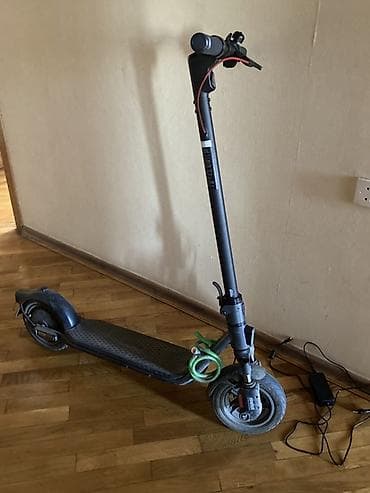 cd disk: Elektrik skuter – qatlana bilən, şəhər daxili sürüş üçün - Rəng: qara — 5