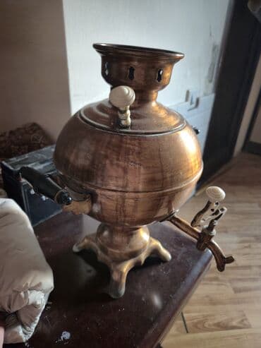 Семена: Məhsul: Mis samovar, elektrikli isitmə elementli Təsvir: - Klassik — 2