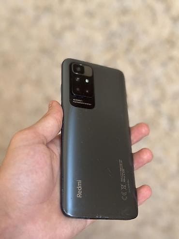 Redmi 10, 128 GB, rəng - Qara, Barmaq izi