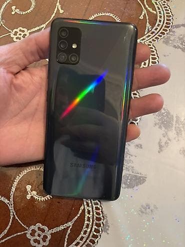 simsiz qulaqliq: Samsung Galaxy A51, rəng - Qara, İki sim kartlı — 4