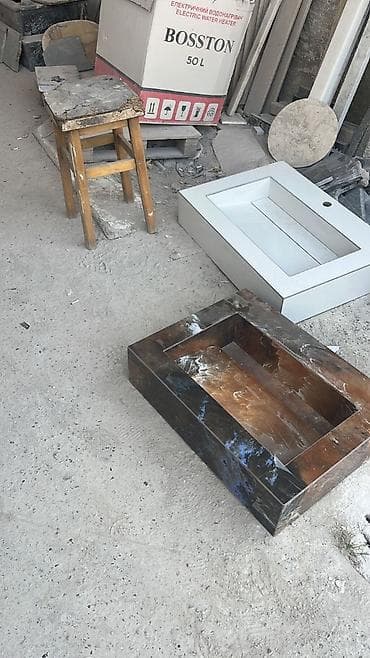 Moydadır və hamam üçün fərdi hazırlanmış lavabolar və üst panellər - — 7