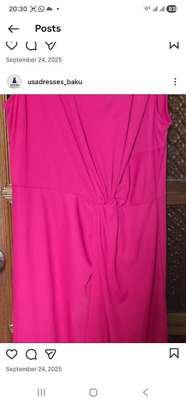 yeni donlar: Məhsul: Qadın geyimləri kolleksiyası - Çəhrayı midi don – qolsuz — 2