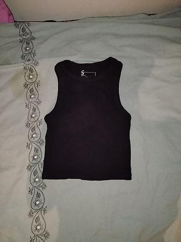İki parçalı yay dəsti – qara ribli crop mayka + zebra naxışlı şort - — 5