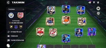 FIFA Mobile hesabı – yüksək reytinqli komanda və zəngin heyət -