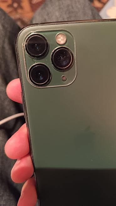 iphon 11 pro: IPhone 11 Pro, 64 GB, Matte Midnight Green, Face ID — 3