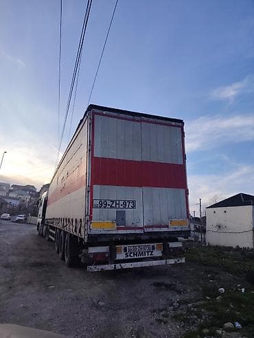 avtobuslar ve xususi texnikalar: MAN TGA 18.430 yük maşını və tentli yarımqoşqu dəst satılır — 7