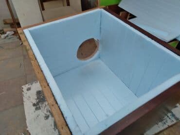 goyərcin yuvaları: Rəngli taxta heyvan evi/budaq evciyi - Material: taxta konstruksiya — 8