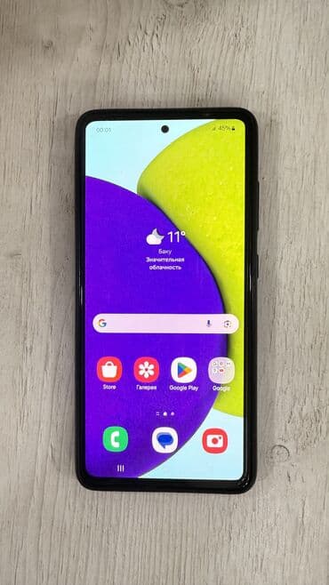 Mobil telefonlar: Samsung Galaxy A52, 128 GB, rəng - Qara, İki sim kartlı — 2