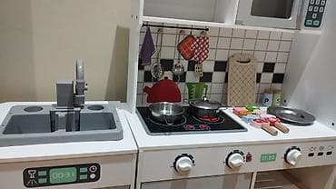 ucuz tavalar: Uşaq üçün böyük ölçülü oyuncaqlıq mətbəx dəsti - Tam komplekt modul — 3